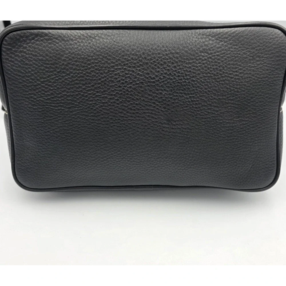 Dooney & Bourke 1975 Blk Pebbled Leather Collection Hobo Shoulder Bag Purse